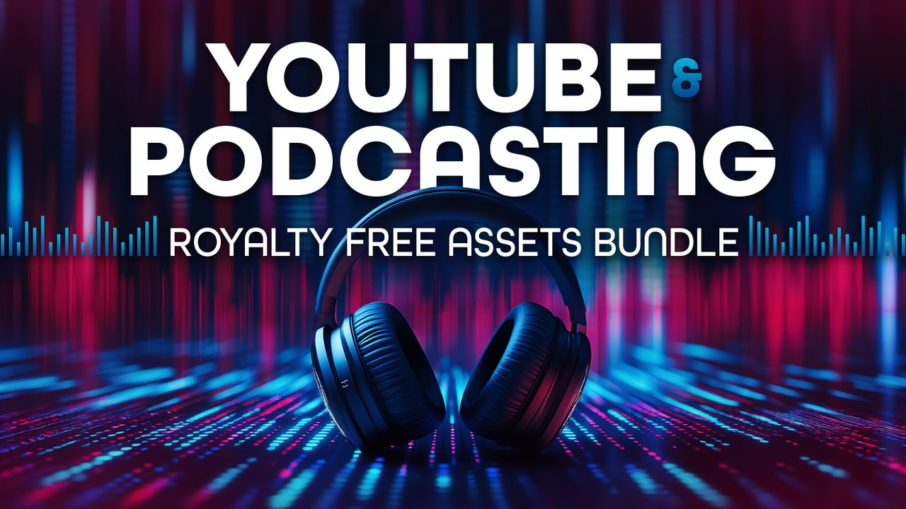 YouTube and Podcasting Royalty Free Assets Bundle | Game Bundle | Fanatical