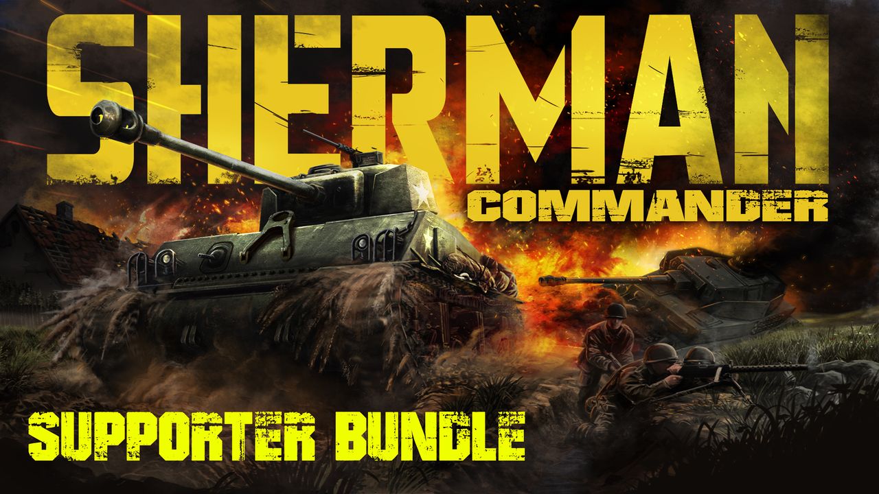 Sherman Commander Supporter Bundle | Steam Game Bundle | Fanatical
