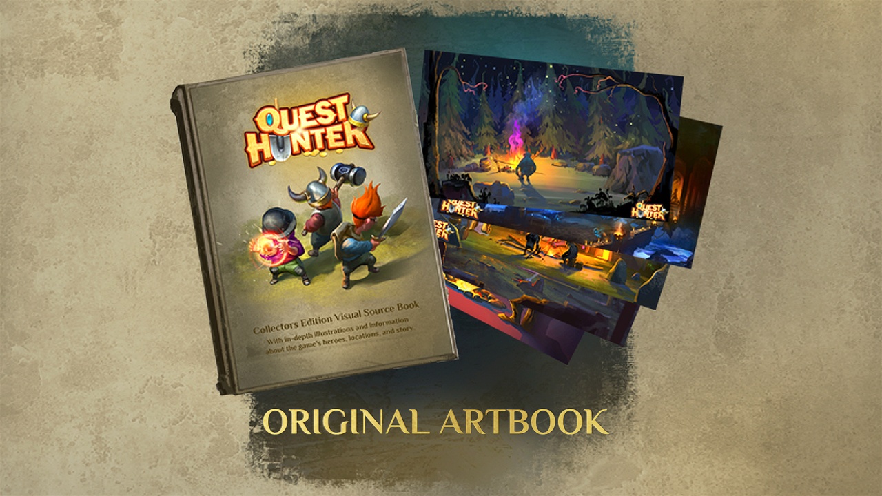 Quest Hunter: Original Artbook | PC Mac Linux Steam Downloadable ...
