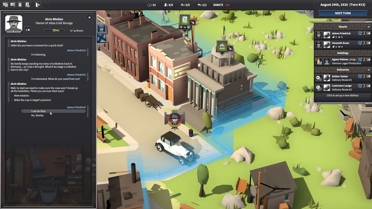 City of Gangsters: The German Outfit | PC Steam Herunterladbare Inhalte |  Fanatical