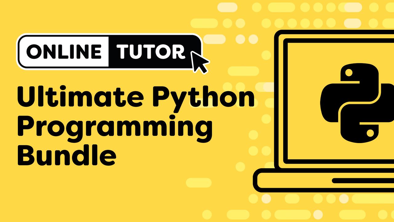 Online Tutor-Ultimate Python Programming Bundle | eLearning Bundle ...