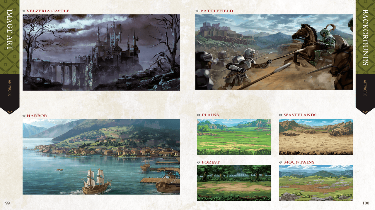 Langrisser I & II Visual Book | PC Steam ダウンロード可能な