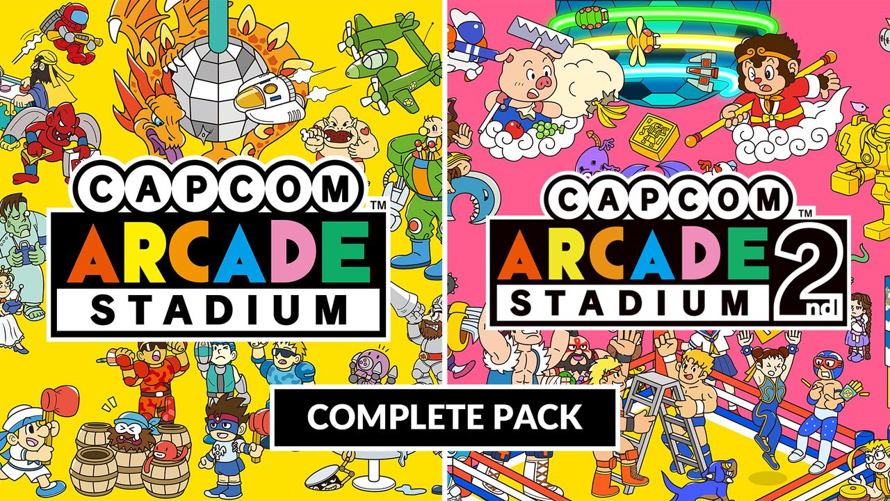 Capcom Arcade Menus Capcom Arcade Stadium Complete Pack | PC Steam Game | Fanatical