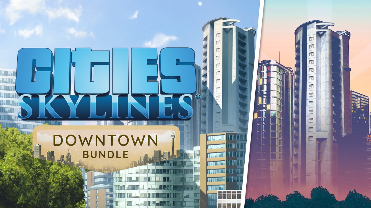 Cities Skylines Downtown Bundle Pc Mac Linux Steam Downloadable Content Fanatical