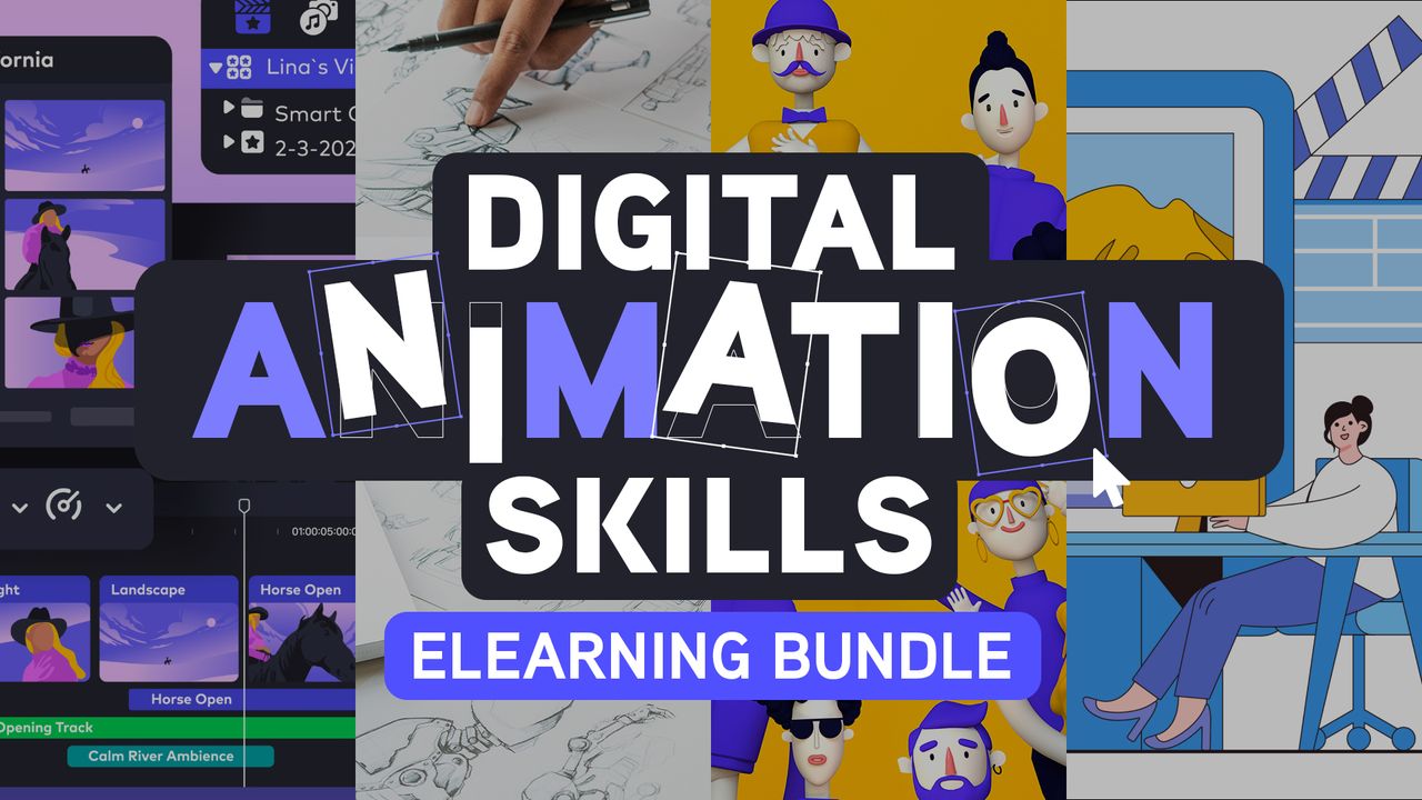Digital Animation Skills elearning Bundle eLearning Bundle Fanatical