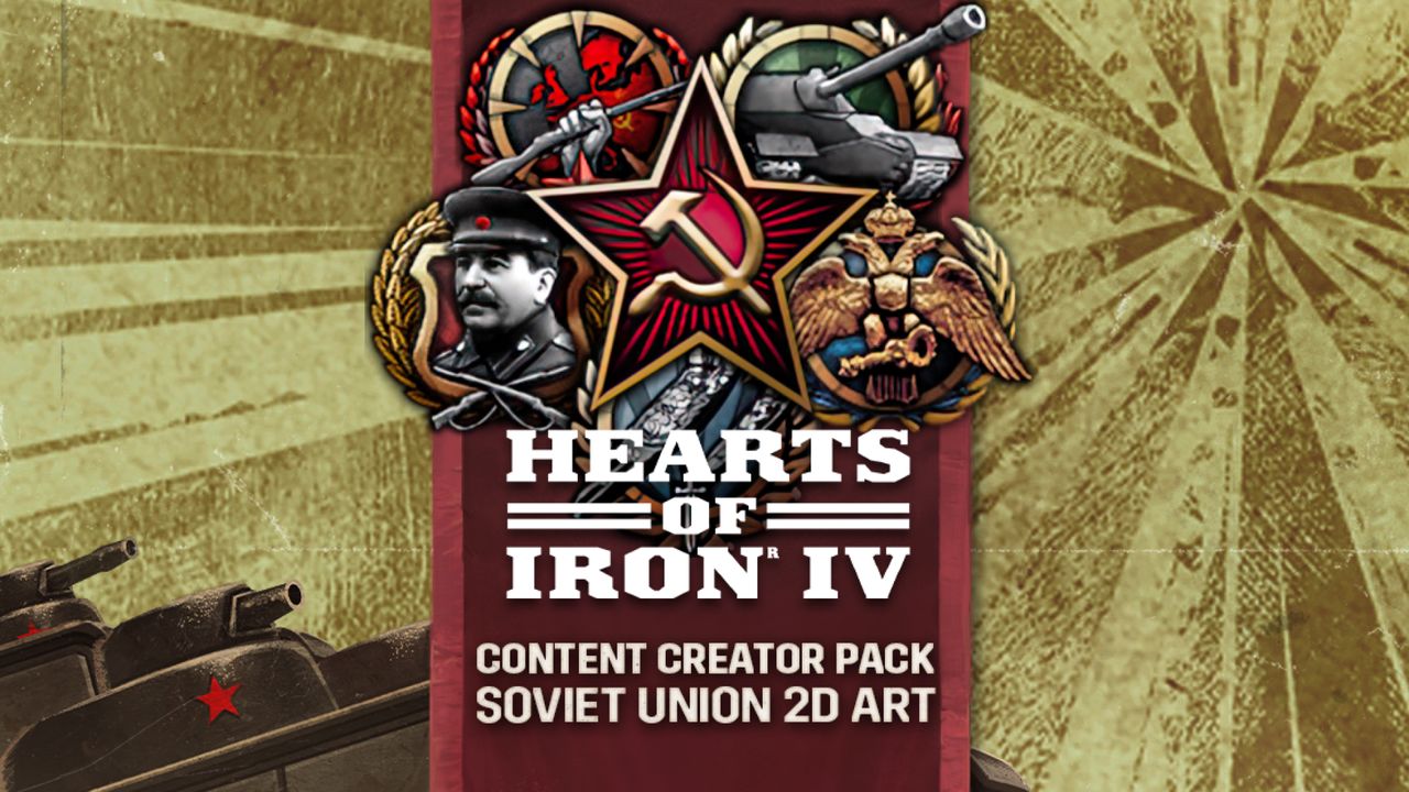 Hearts of Iron IV: Content Creator Pack - Soviet Union 2D