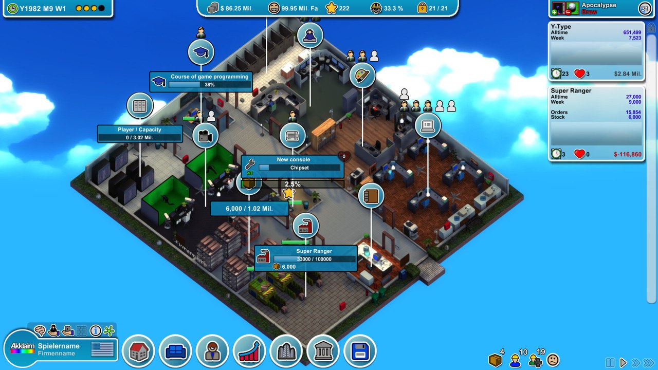 Mad Games Tycoon | PC Mac Steam Game | Fanatical
