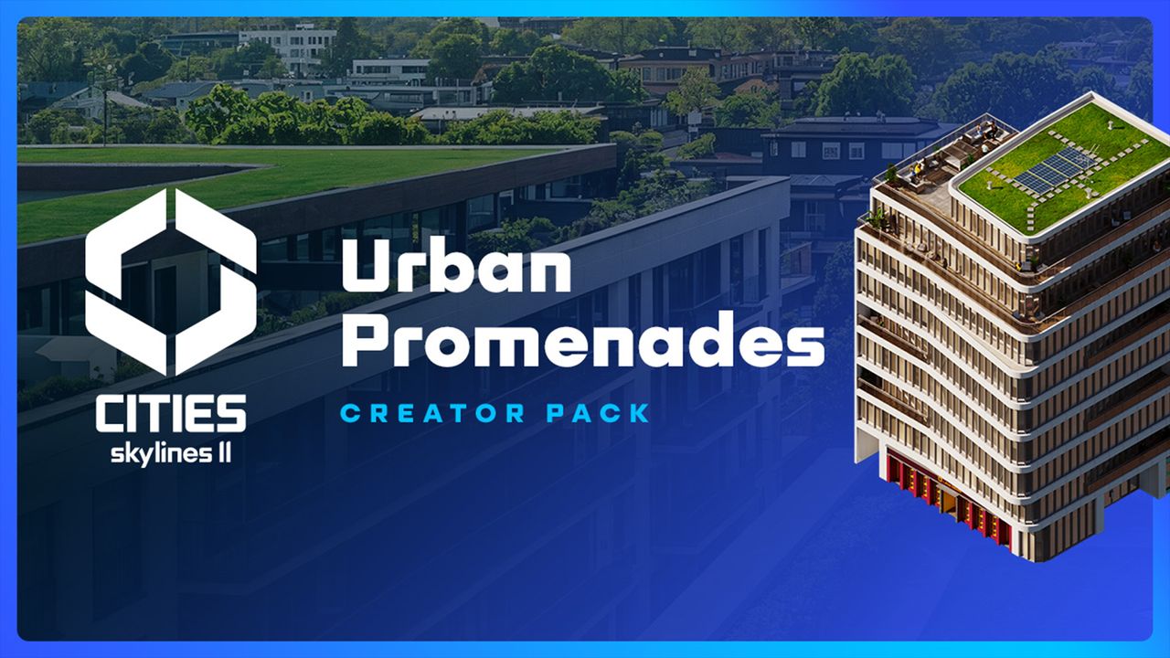 Cities: Skylines II - Creator Pack: Urban Promenades | PC Steam