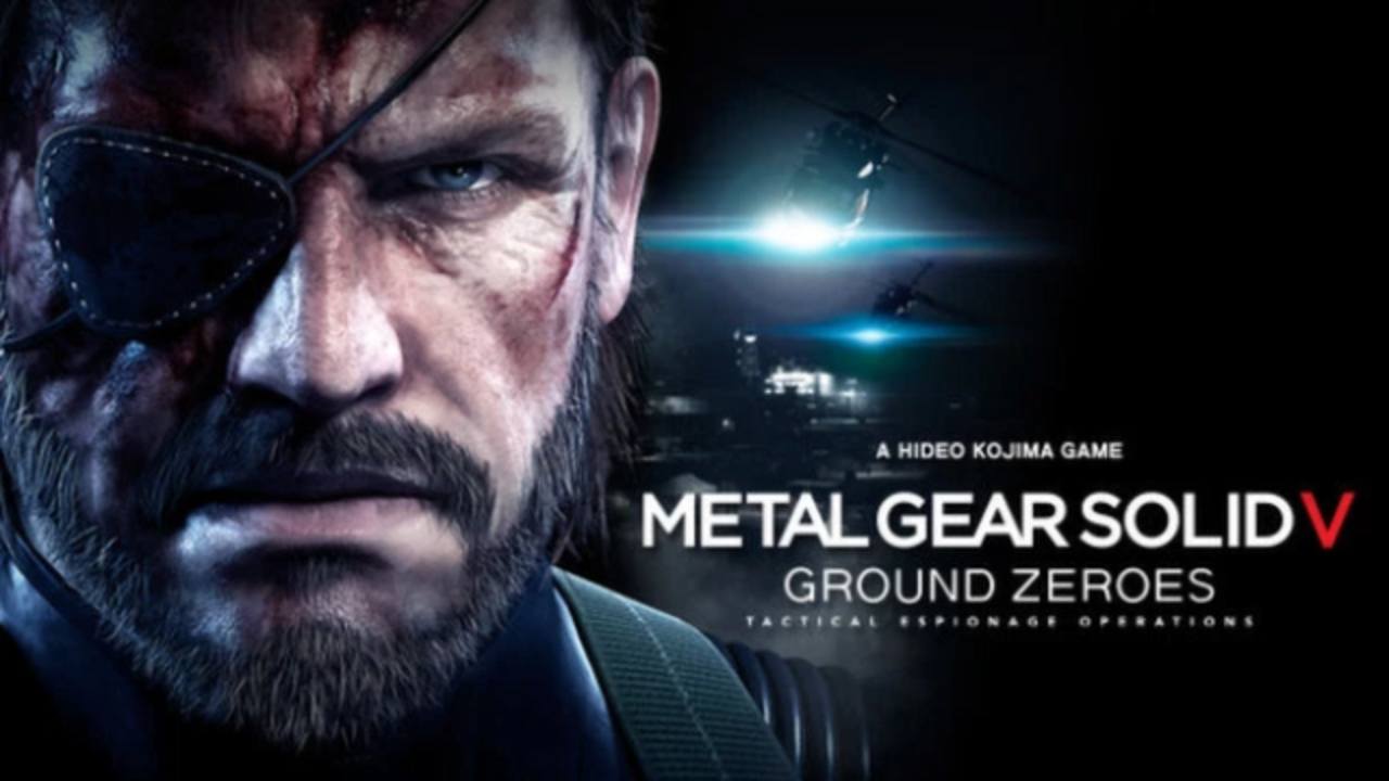 l gear solid v: ground zeroes ポスター