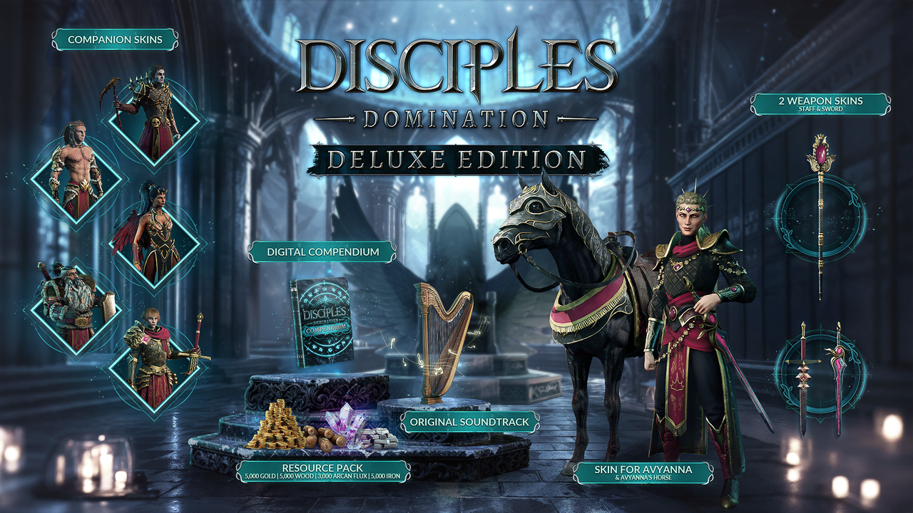 Disciples Domination – Deluxe Edition | PC Mac Steam Game | Fanatical