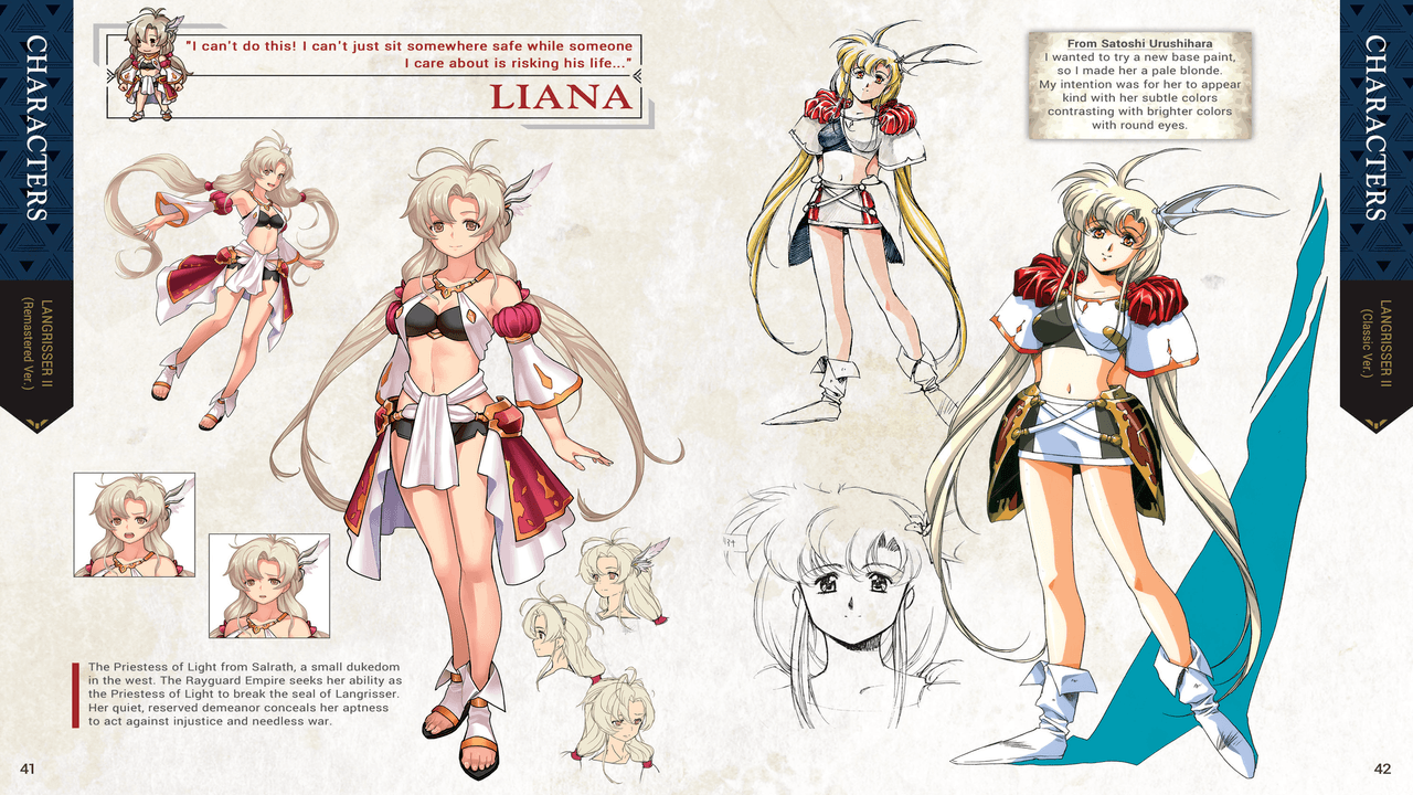 Langrisser I & II Visual Book | PC Steam ダウンロード可能な