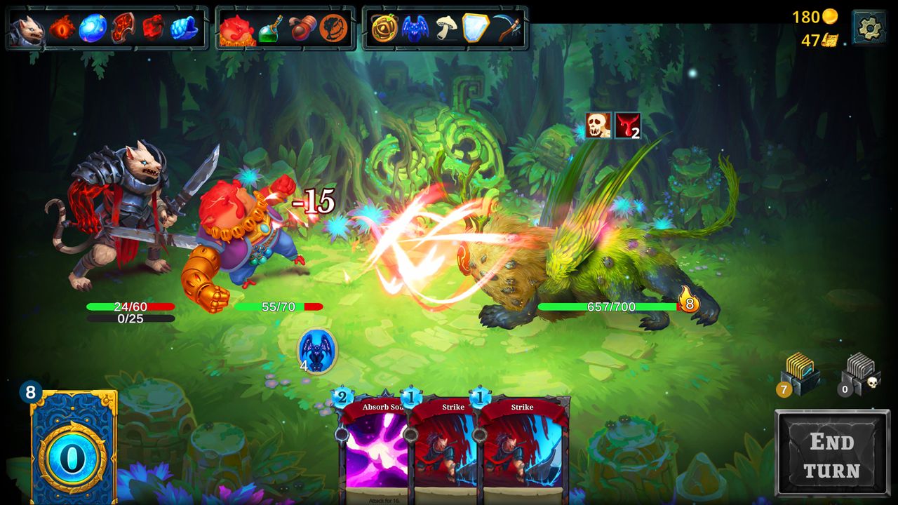 Roguebook - Deluxe Edition | PC Mac Linux Steam 게임 | Fanatical, image size:1280x720