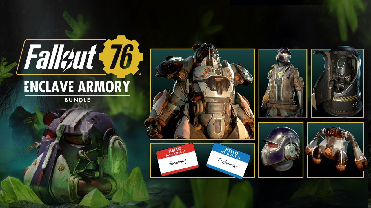 Fallout 76: Gleaming Depths - Enclave Armory Bundle | PC Steam ...