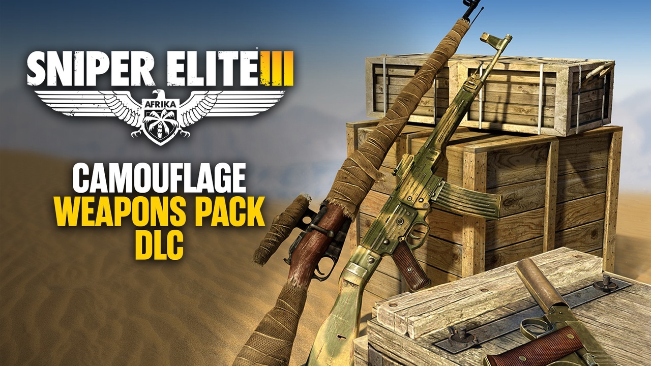 Sniper Elite 3 - Camouflage Weapons Pack DLC | PC Steam Downloadable  Content | Fanatical
