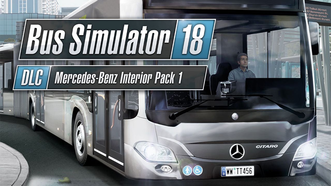 Bus Simulator 18 Mercedes Benz Interior Pack 1 PC Steam Bus Simulator 18 Mercedes Benz Interior Pack 1 PC Steam