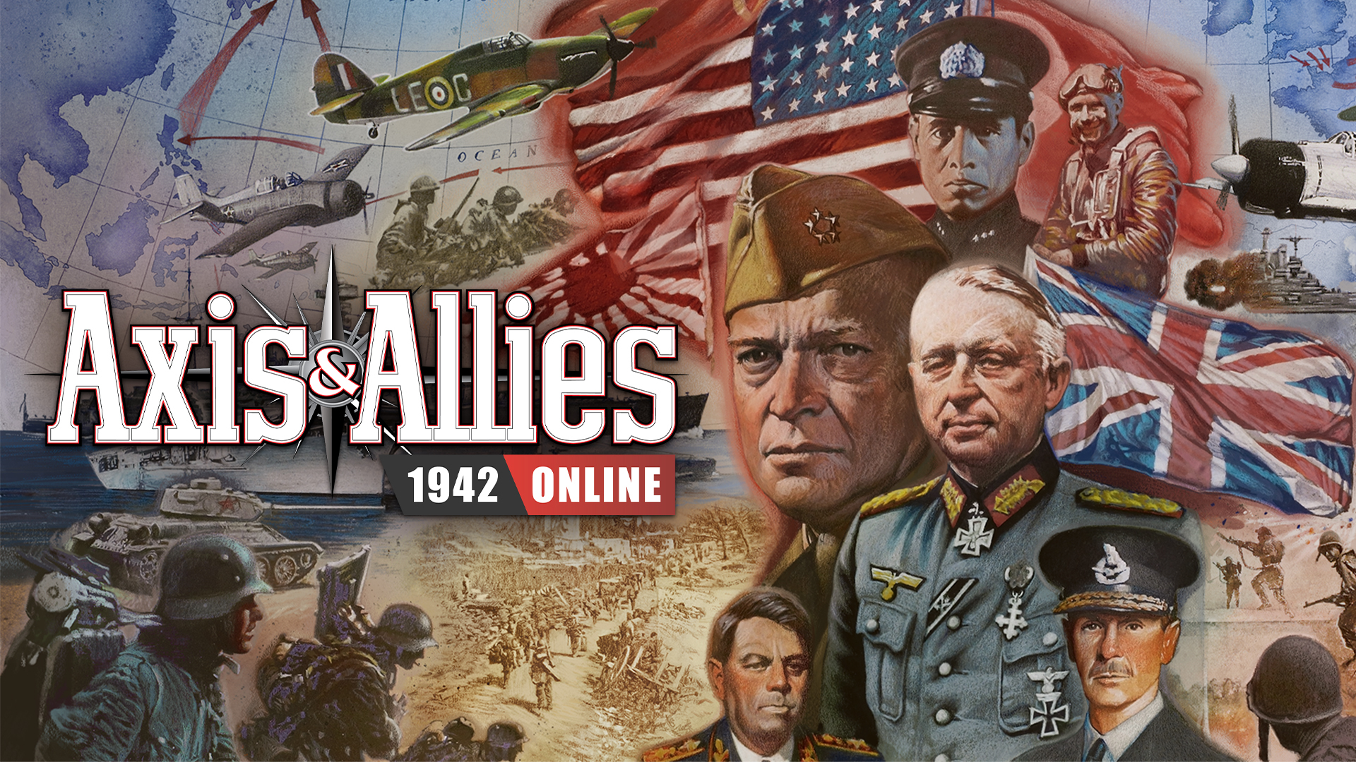 Axis & Allies 1942 Online Linux Mac PC Steam ゲーム Fanatical